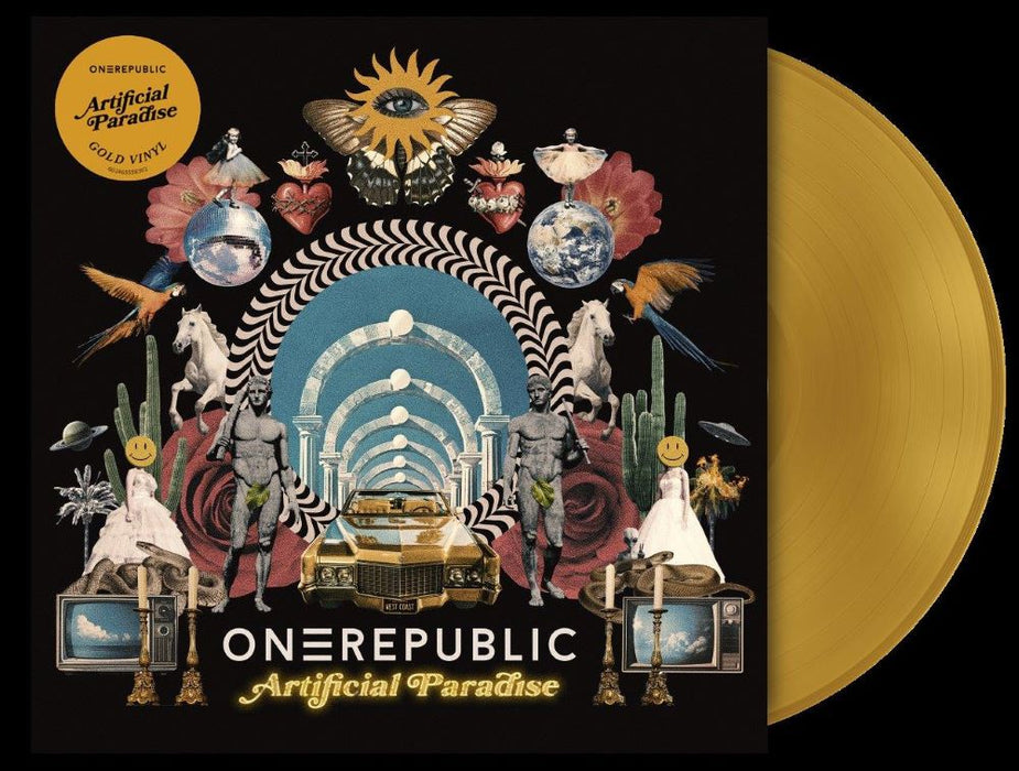 OneRepublic Artificial Paradise Vinyl LP Gold Colour 2024