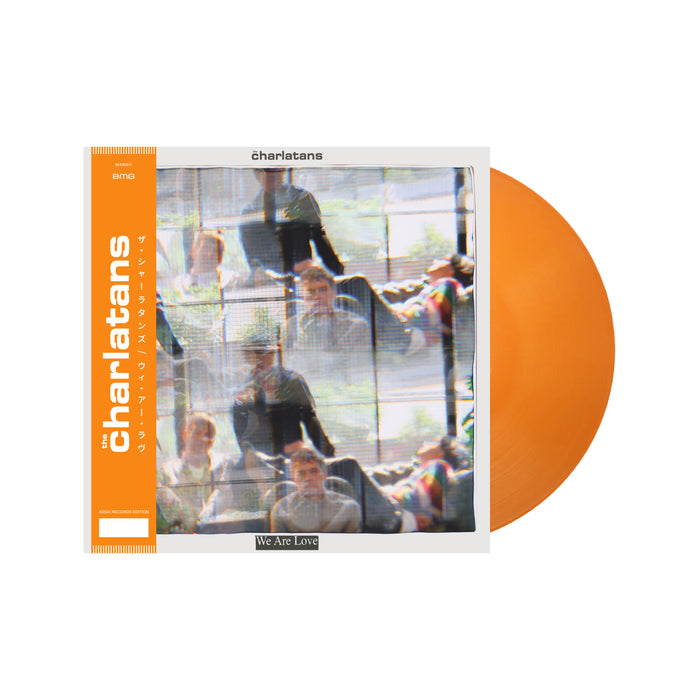 The Charlatans We Are Love Vinyl LP Assai Obi Edition Orange Translucent Colour 2025
