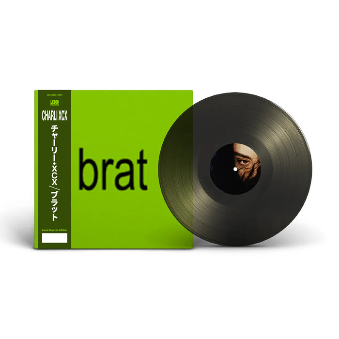 Charli XCX Brat Vinyl LP Signed Assai Obi Edition Translucent Black Colour 2024