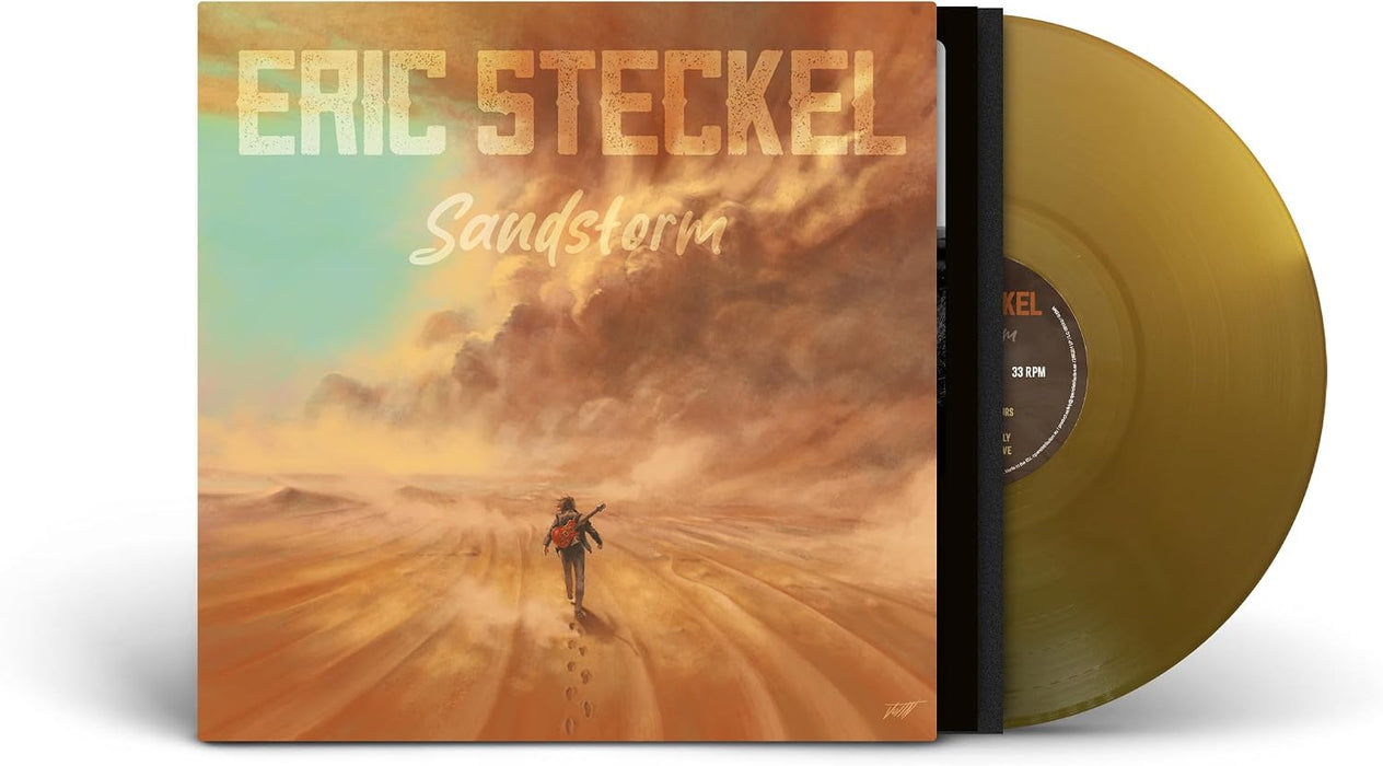 Eric Steckel Sandstorm Vinyl LP Solid Gold Colour Due Out 11/09/26