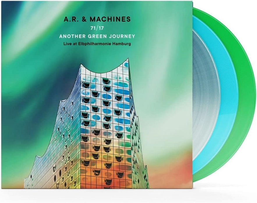 A.R. & Machines 71/17 Another Green Journey Vinyl LP Silver, Blue and Green Colour 2022