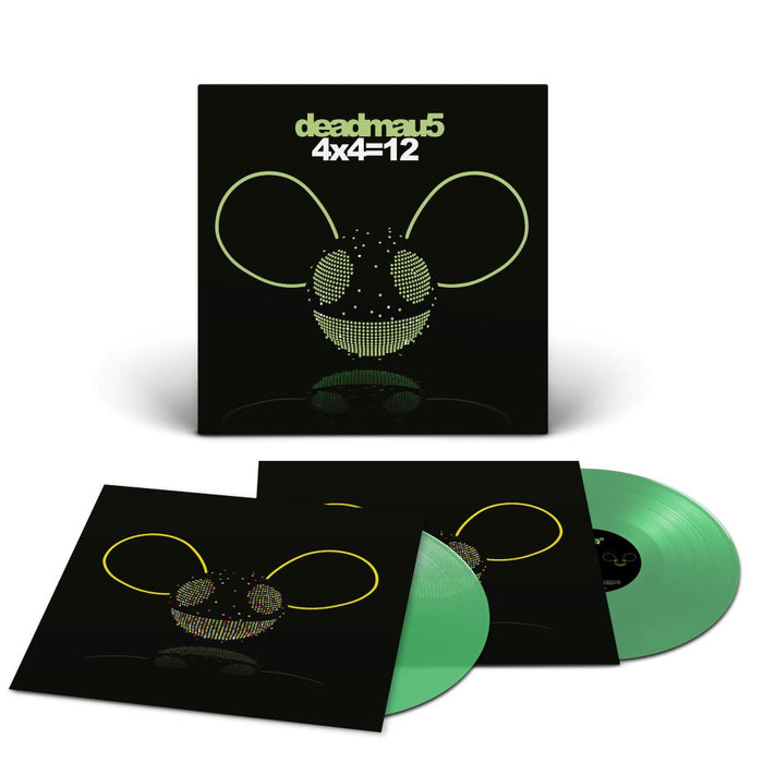 deadmau5 4x4=12 Vinyl LP Green Colour 2024