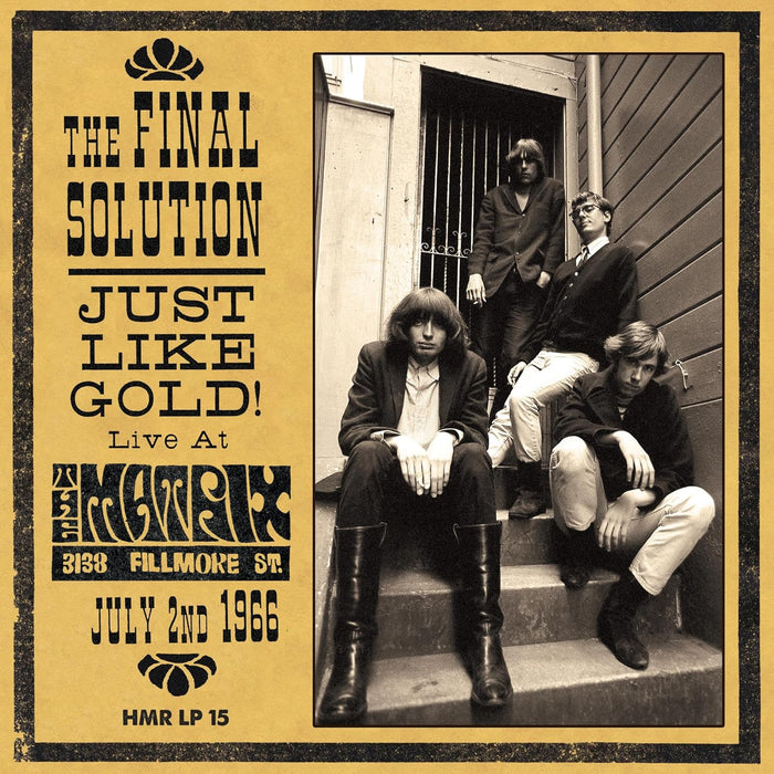 Final Solution Just Like Gold: Live At The Matrix 1966 Vinyl LP Due Out 09/05/25