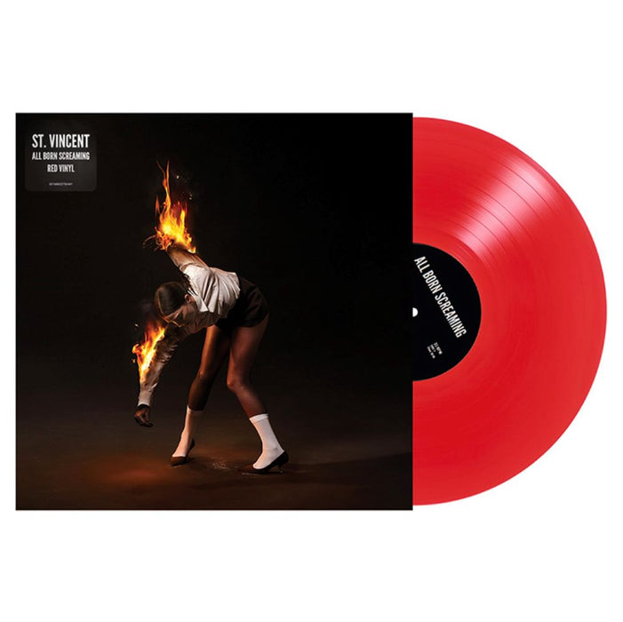 St. Vincent All Born Screaming Vinyl LP Indies Red Colour 2024