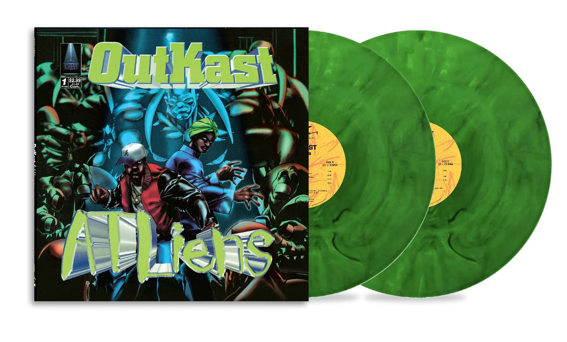 Outkast ATLiens Vinyl LP Emerald Forest Green Colour Due Out 23/10/26