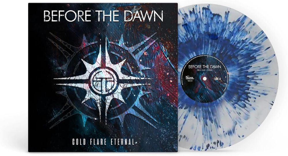 Before The Dawn Cold Flare Eternal Vinyl LP Blue Splatter Colour 2025