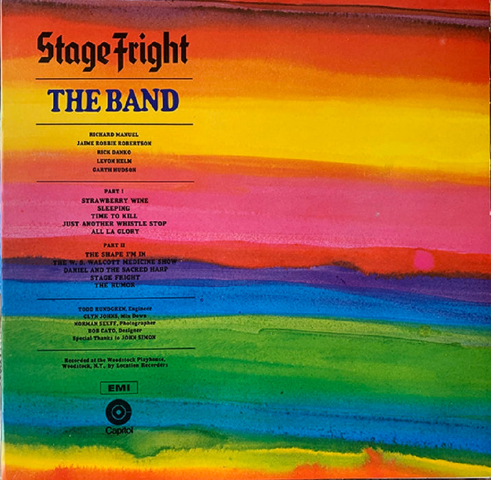 The Band Stage Fright Vinyl LP 2020