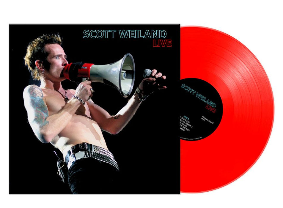 Scott Weiland Scott Weiland: Live Vinyl LP Opaque Red Colour Due Out 23/10/26