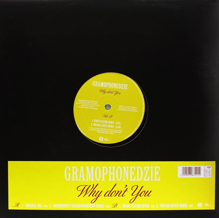 Gramophonedzie Why Don't You 12" Vinyl Single 2010