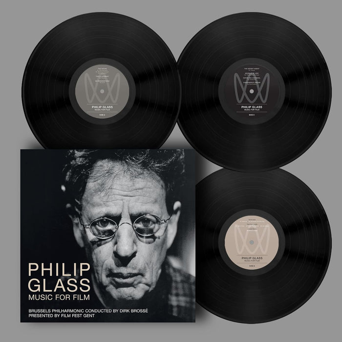 Brussels Philharmonic & Dirk Brosse Philip Glass Music for Film Vinyl LP Due Out 09/10/26