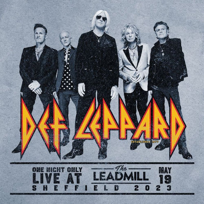 Def Leppard One Night Only Live at The Leadmill Sheffield May 19, 2023 Vinyl LP 2024