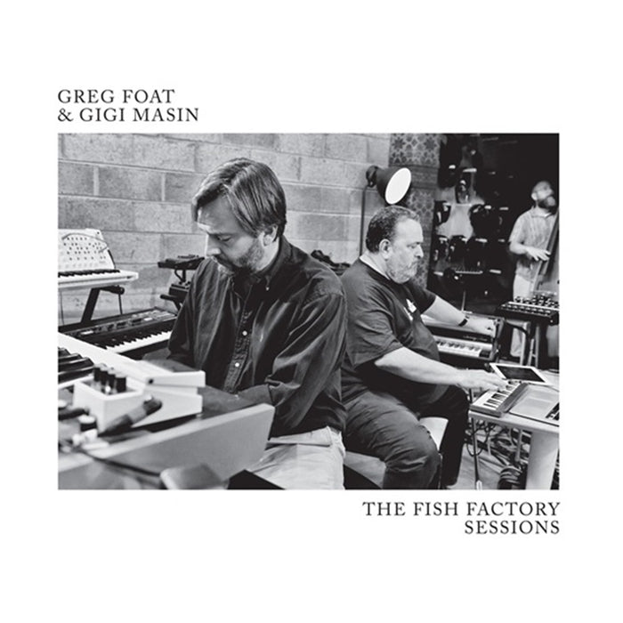 Greg Foat & Gigi Masin The Fish Factory Sessions Vinyl LP Translucent Sky Blue Colour RSD 2024