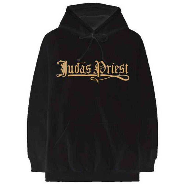 Judas Priest Sin After Sin Logo & Album Cover Black Large Hoodie