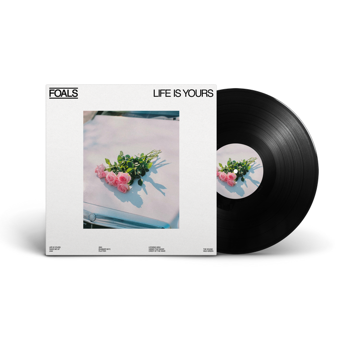 Foals Life Is Yours Black Vinyl LP 2022