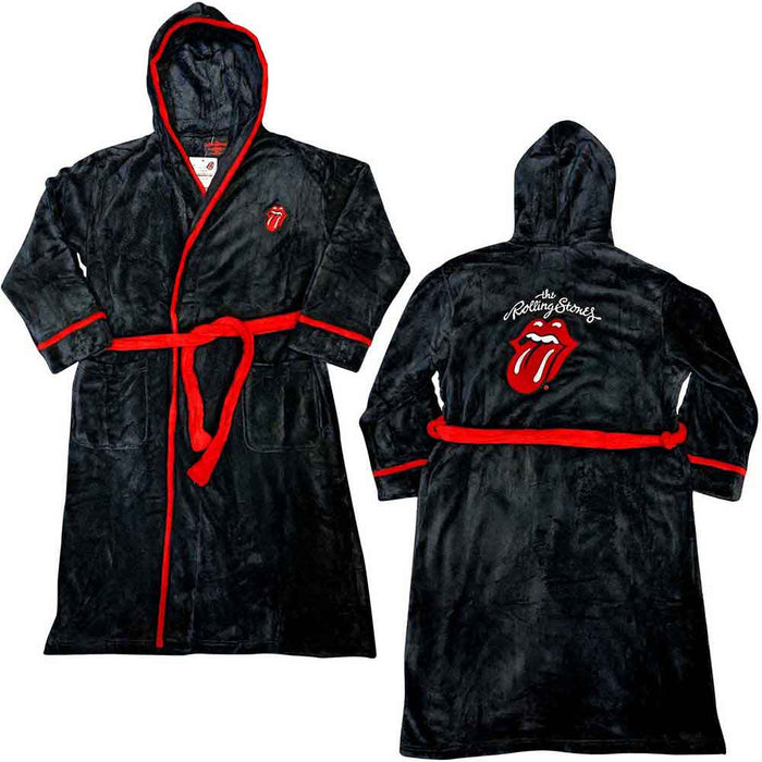 The Rolling Stones Classic Tongue Large/X-Large Bathrobe