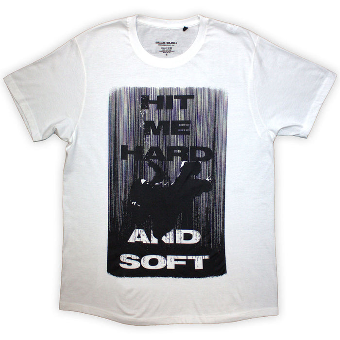 Billie Eilish Hit Me Hard And Soft Falling White Small T-Shirt