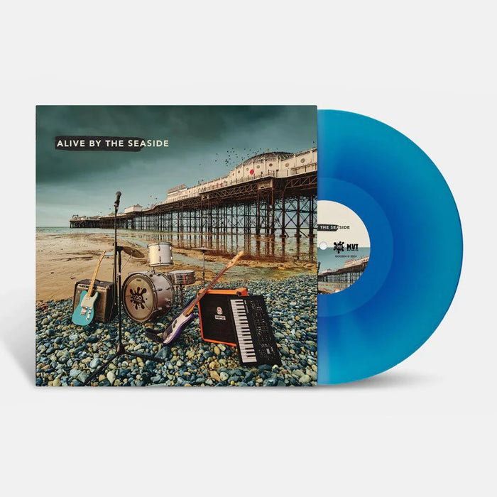 Alive By The Seaside Vinyl LP Transparent Blue Colour 2024