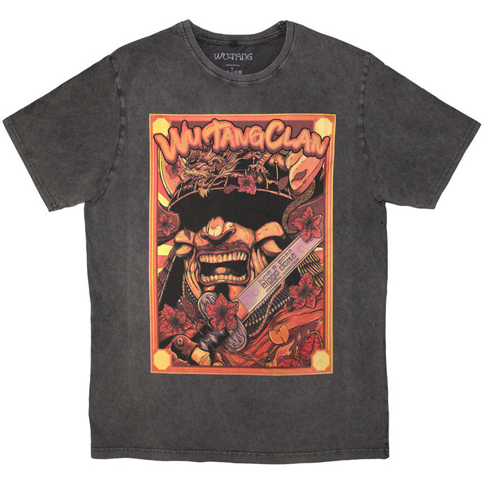 Wu-Tang Clan Stone Wash Amsterdam '23 Charcoal Grey X-Large T-Shirt