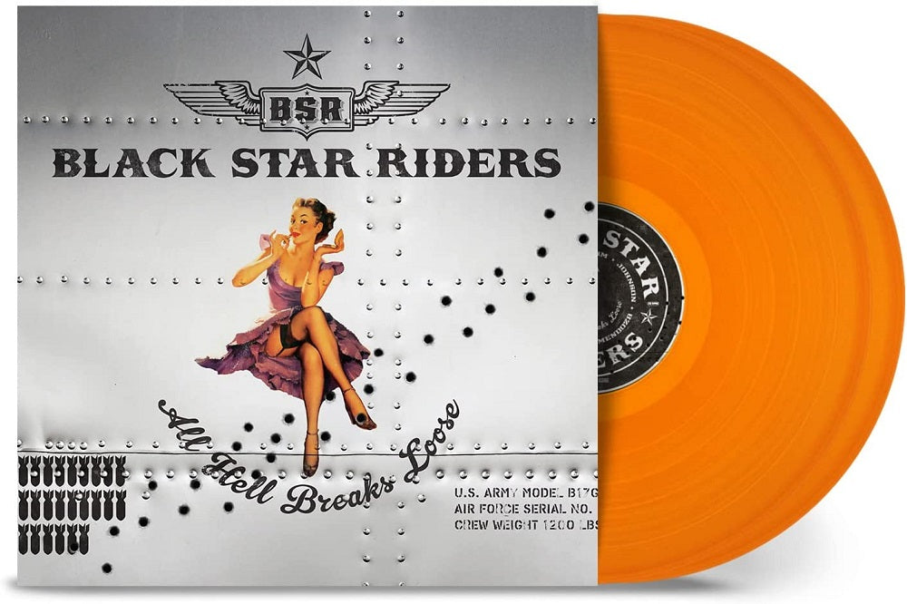 Black Star Riders All Hell Breaks Loose Vinyl LP Orange 2023