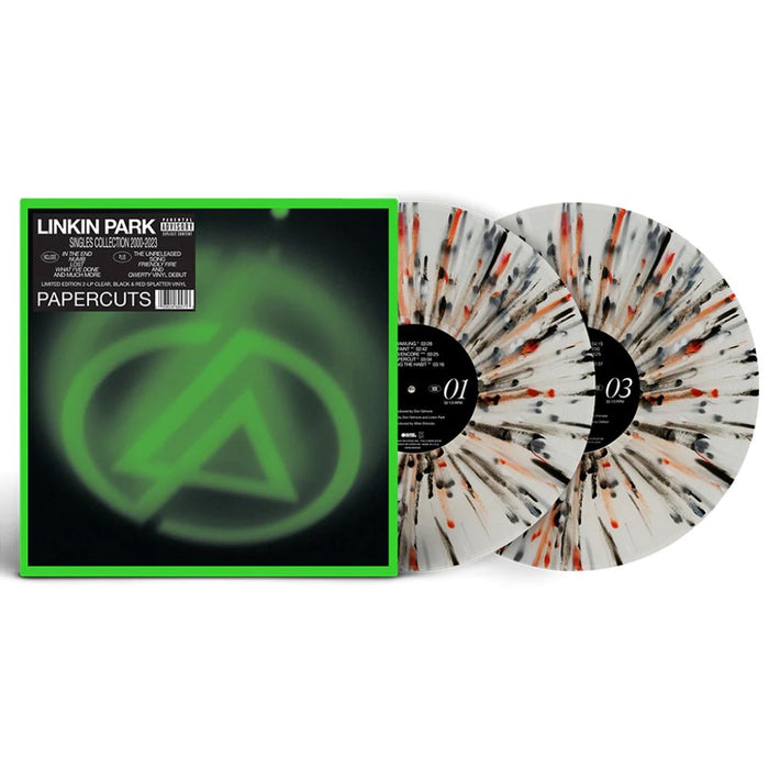 Linkin Park Papercuts Singles Collection 2000 - 2023 Vinyl LP Indies Splatter Colour 2024
