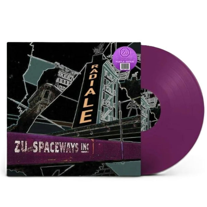 Zu & Spaceways Inc Radiale Vinyl LP Deep Purple Colour 2026