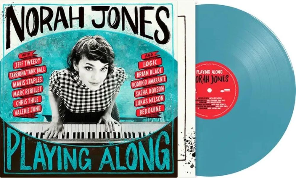 Norah Jones Playing Along Vinyl LP Sea Blue Colour Black Friday 2023