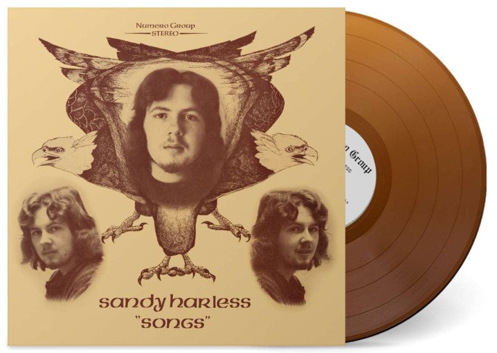 Sandy Harless Songs Vinyl LP Opaque Brown Colour 2024