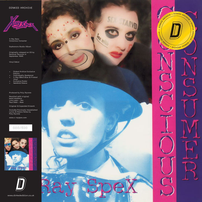 X-Ray Spex Conscious Consumer Vinyl LP 2023 Ltd Dinked Archive Edition #16