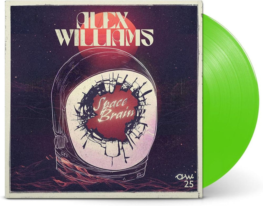 Alex Williams Space Brain Vinyl LP Fluorescent Neon Green Colour 2025