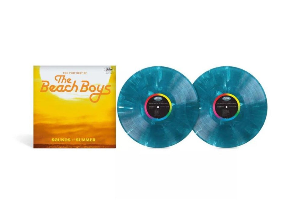 The Beach Boys Sounds Of Summer Vinyl LP Sea Blue Marble Colour Due Out 29/11/24