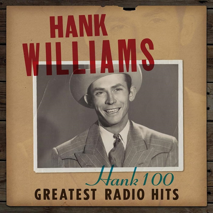 Hank Williams Hank 100: Greatest Radio Hits Vinyl LP 2023