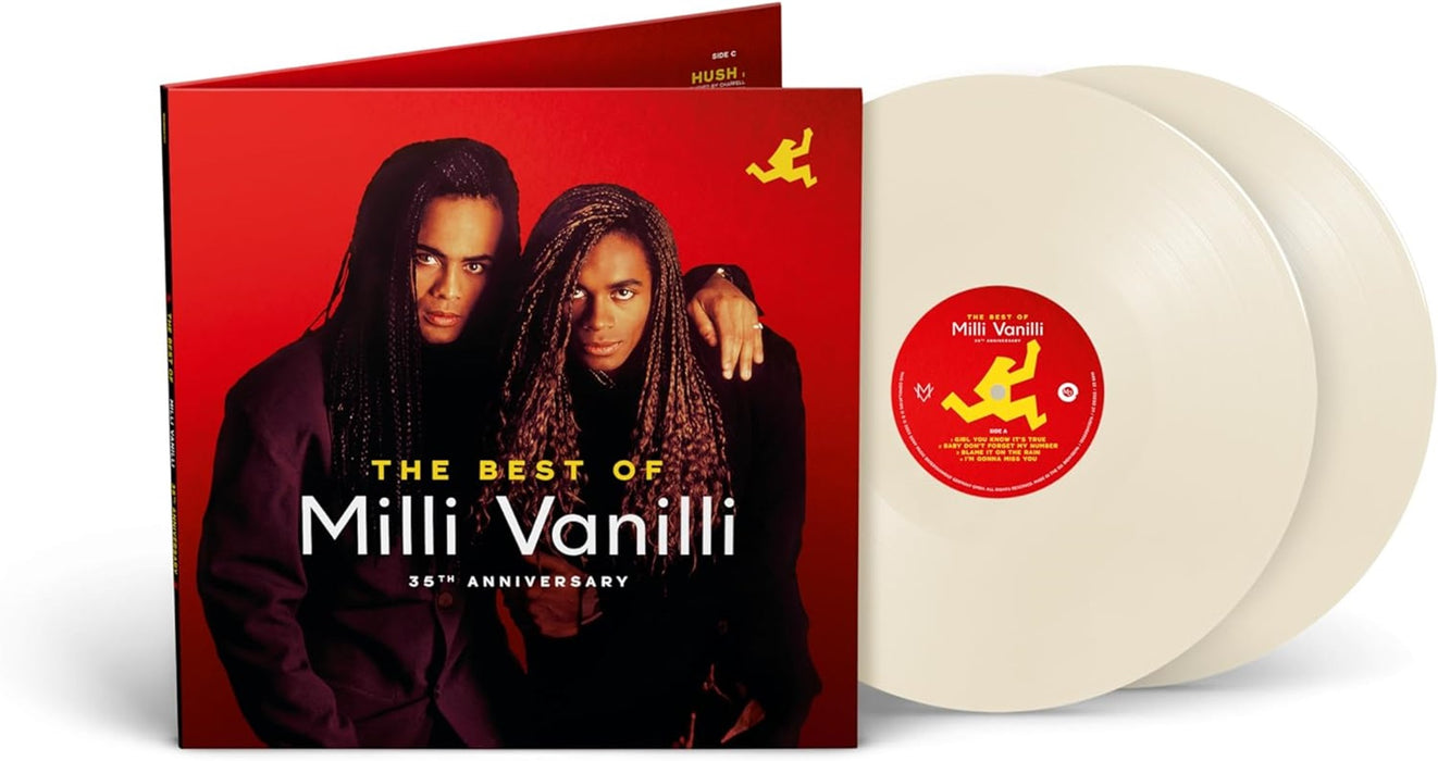 Milli Vanilli The Best Of Milli Vanilli Vinyl LP Cream Colour 2023