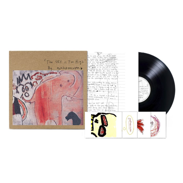 Graham Coxon The Sky Is Too High Vinyl LP + Four A6 postcards Due Out 19/06/26