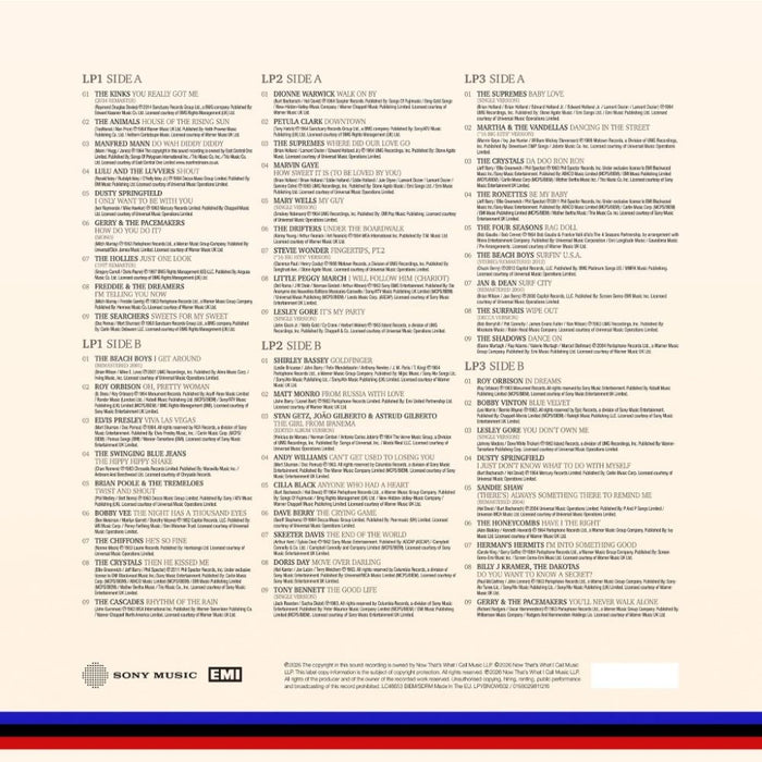 NOW Yearbook Presents The 60s Volume 2: 1963-1964 Vinyl LP White Colour Due Out 27/02/26