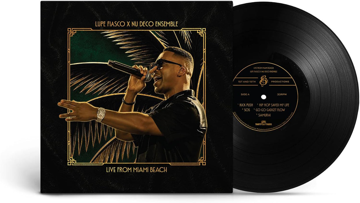 Lupe Fiasco Lupe Fiasco x Nu Deco Ensemble from Miami Beach Vinyl LP Due Out 16/10/26