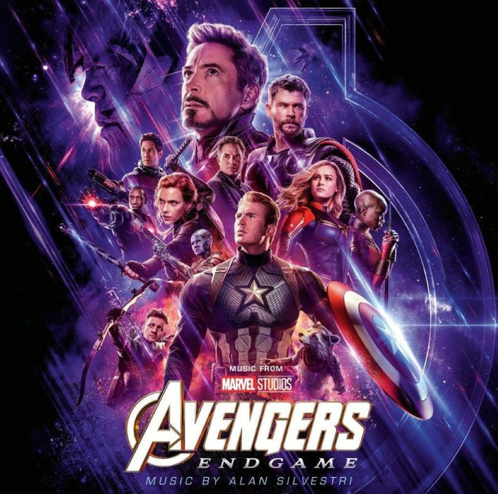 Alan Silvestri Music from Avengers: Endgame Vinyl LP Purple Colour 2024