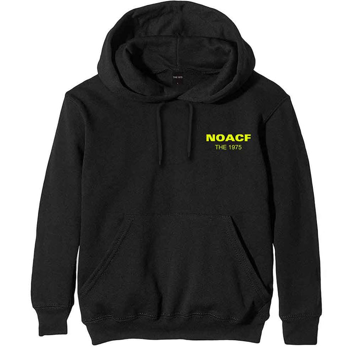 The 1975 NOACF Neon Font Black Medium Unisex Hoodie