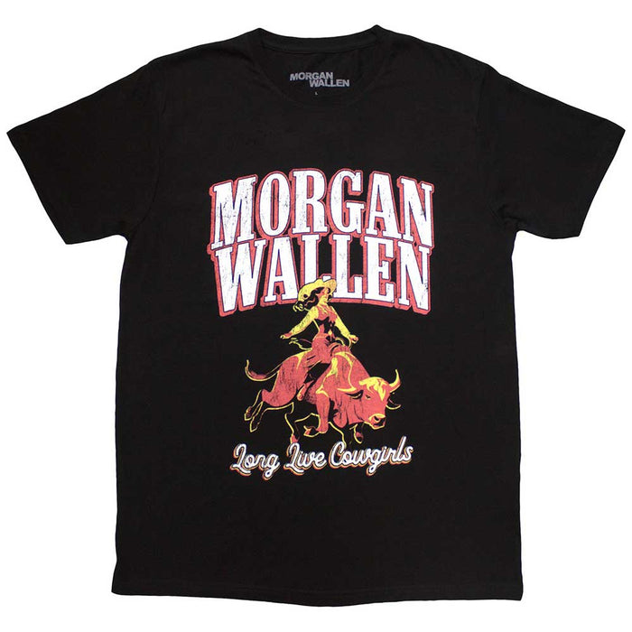 Morgan Wallen Long Live Cowgirls Black X-Large T-Shirt