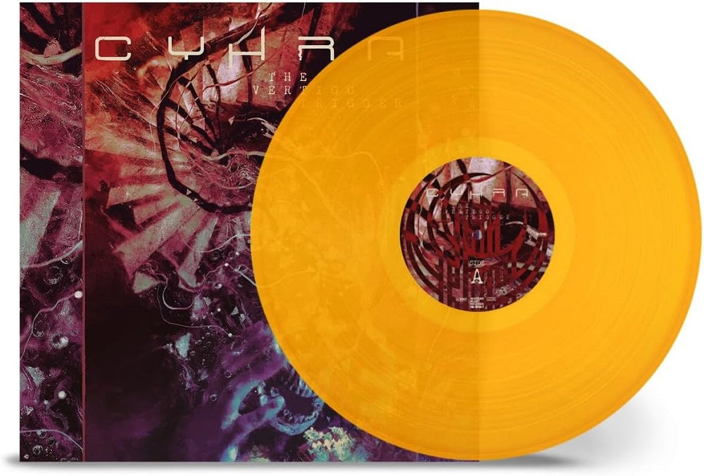 Cyhra The Vertigo Trigger Vinyl LP Transparent Orange Colour 2023