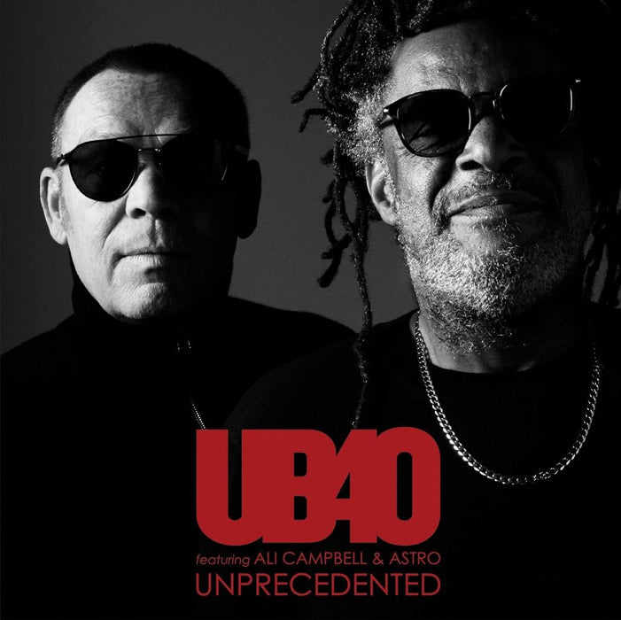 UB40 featuring Ali Campbell & Astro Unprecedented Vinyl LP Red Colour 2022