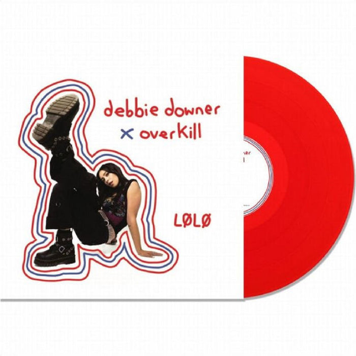 Lolo Debbie Downer X Overkill Vinyl LP Transparent Red 2023