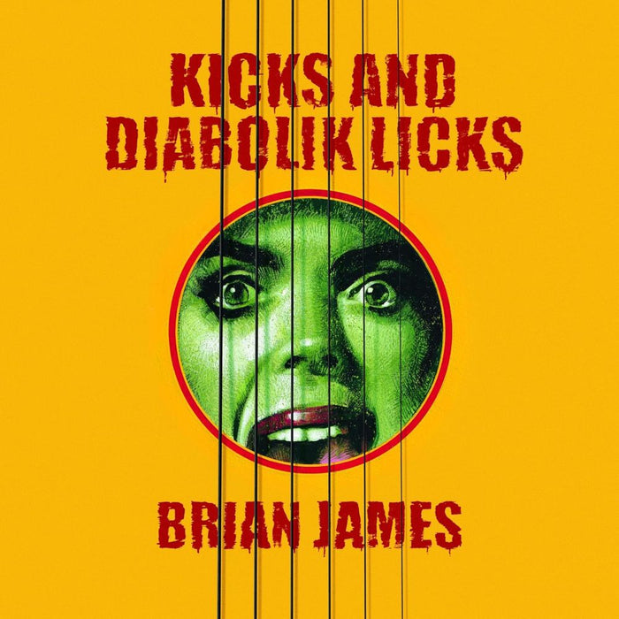 Brian James Kicks…and Diabolik Licks Vinyl LP 2025
