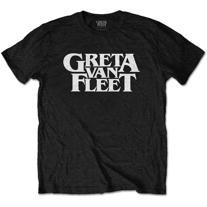 Greta Van Fleet Logo Black Medium T-Shirt
