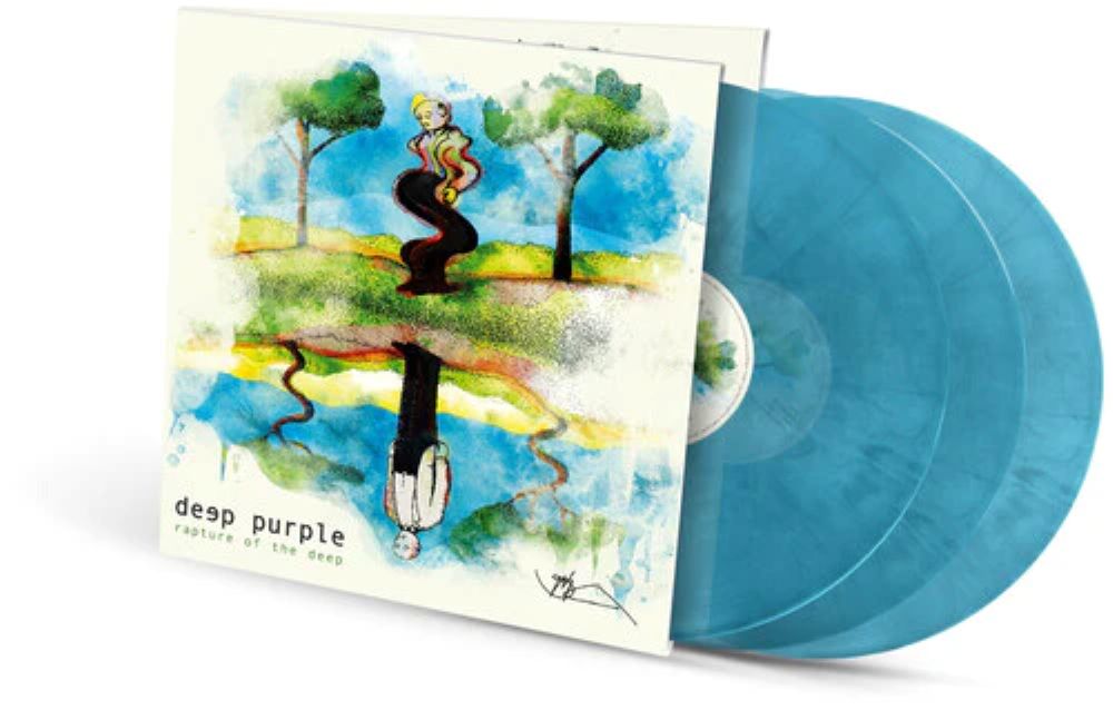 Deep Purple Rapture of the Deep (20th Anniversary Remix) Vinyl LP Transparent Sky Blue Colour 2025