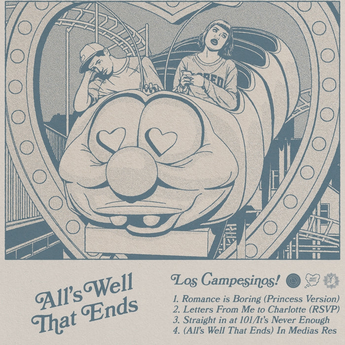 Los Campensinos! All's Well That Ends Vinyl 10" EP 2020