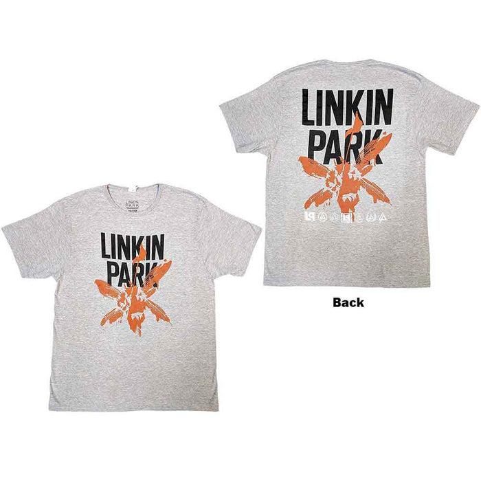 Linkin Park Soldier Icons Grey X-Large T-Shirt