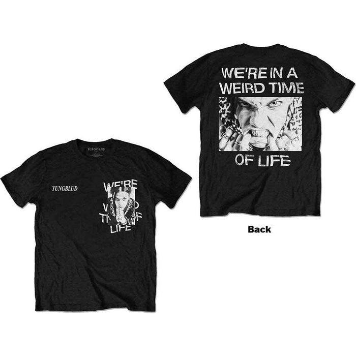 Yungblud Weird Time Of Life Black X-Large T-Shirt