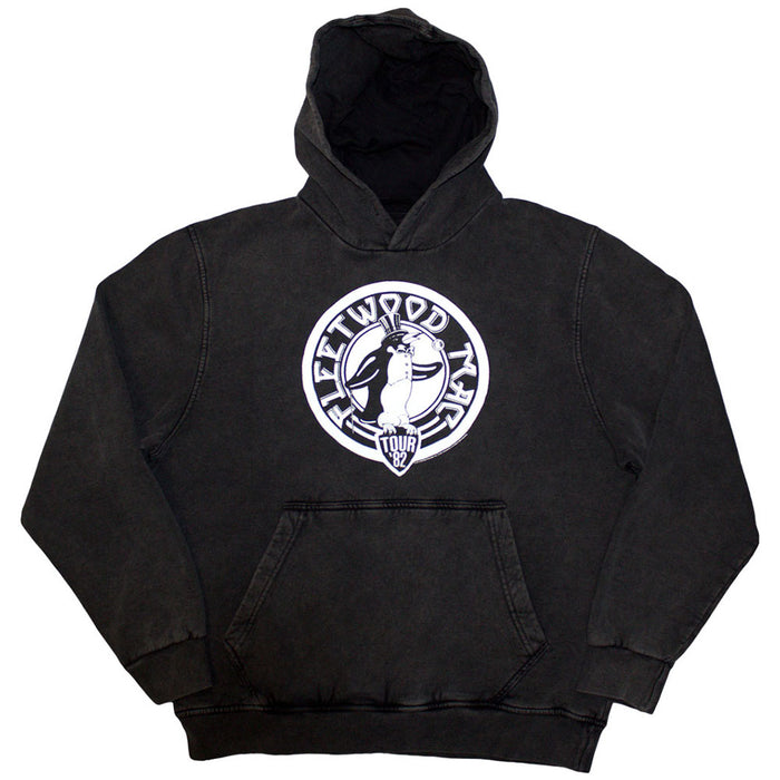 Fleetwood Mac Tour '82 Penguin Charcoal Grey Medium Hoodie