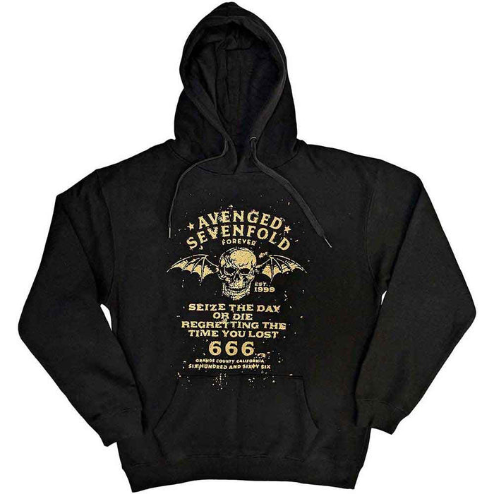 Avenged Sevenfold Seize The Day Black Large Hoodie