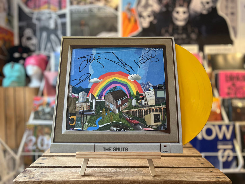 The Snuts Millennials Vinyl LP Signed Indies Yellow Biovinyl Colour 2024